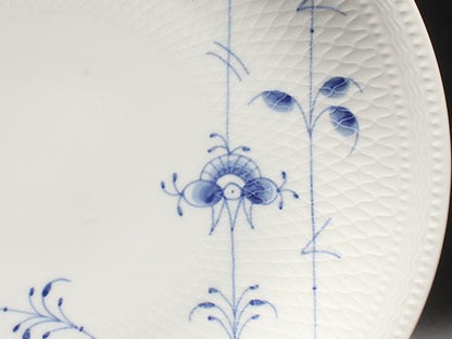 美品 Royal Copenhagen プレート 大皿 26cm ブルーパルメッテ ロイヤルコペンハーゲン