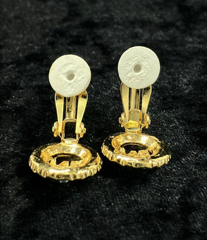 美品 ニナリッチ イヤリング ロゴ レディース NINA RICCI