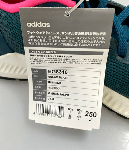 美品 adidas ローカットスニーカー SOLAR BLAZE EG8316 レディース SIZE 25.0 アディダス