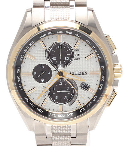 CITIZEN 腕時計 アテッサ ソーラー ホワイト H804-T026974 メンズ シチズン