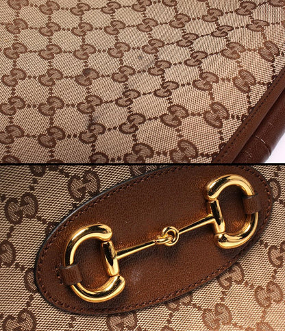 GUCCI トートバッグ ホースビット 1955 GGキャンバス 623694 525040 レディース グッチ