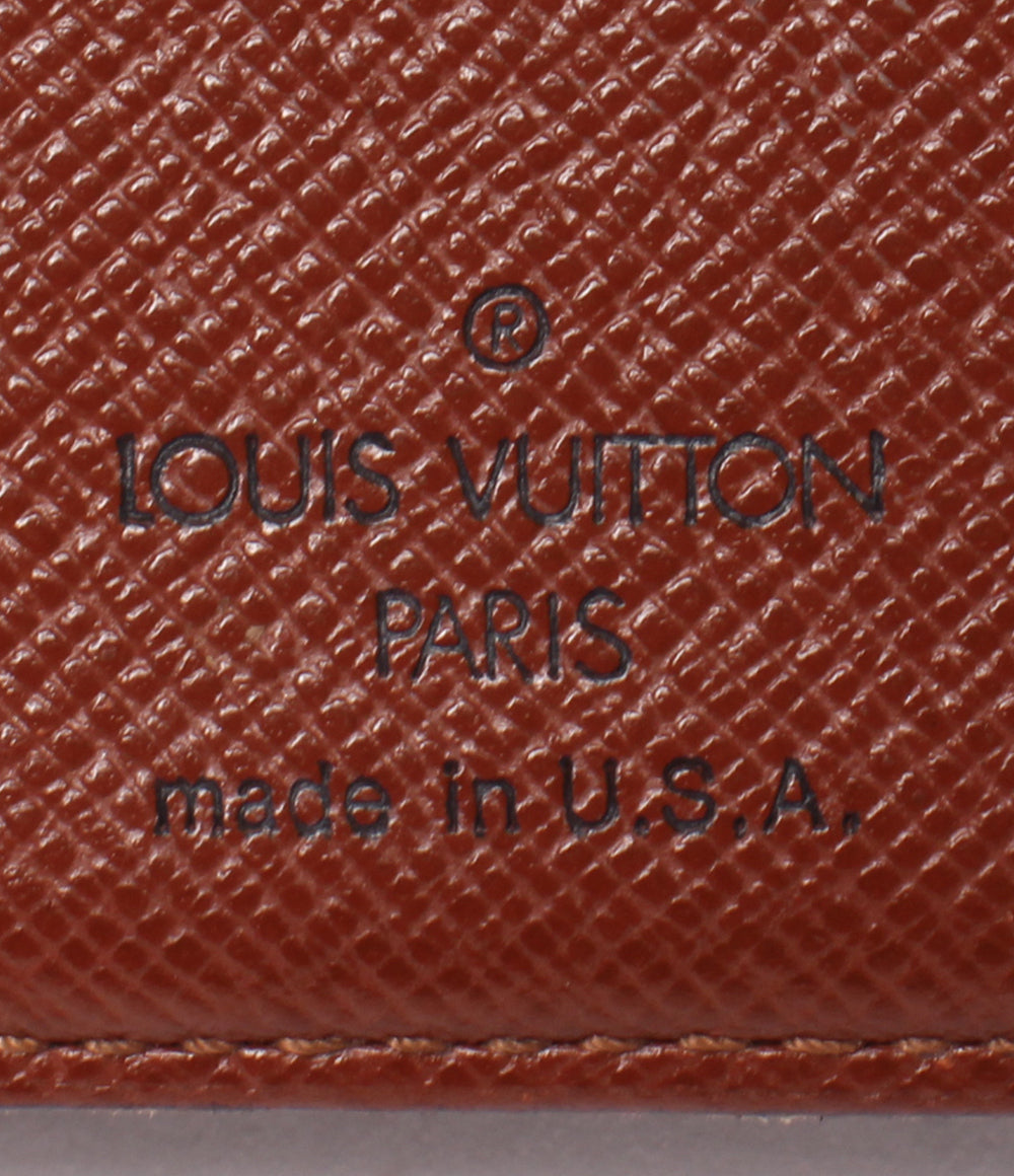 訳あり LOUIS VUITTON 二つ折り財布 がま口 ポルトフォイユ ヴィエノワ モノグラム M61673 レディース ルイ・ヴィトン