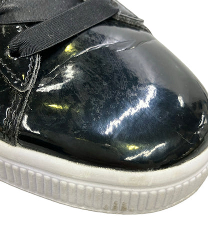 PUMA ローカットエナメルスニーカー バスケットボウ SB 367353-01 レディース SIZE 24.0 プーマ