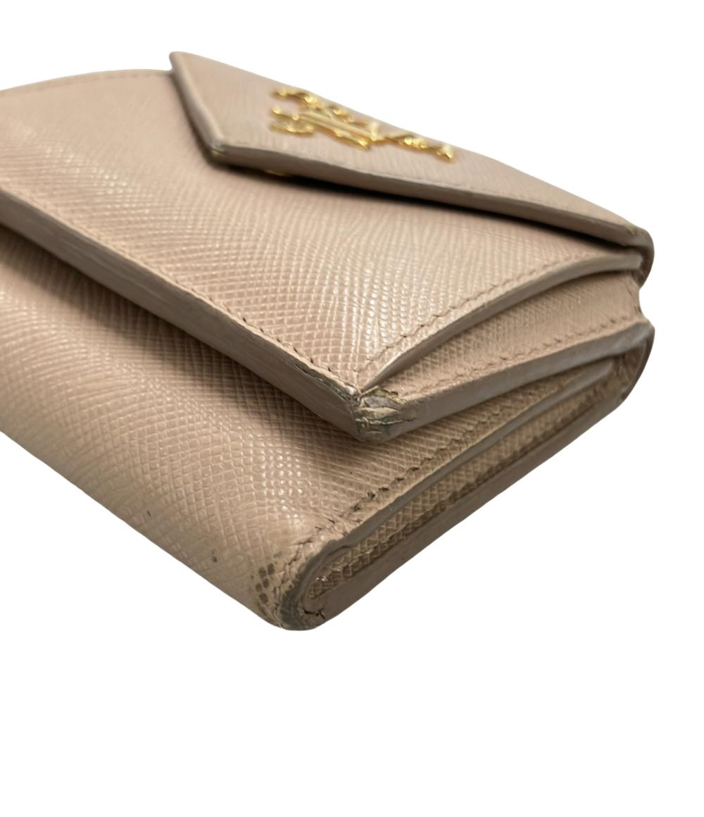 PRADA 三つ折り財布 レザー レディース プラダ