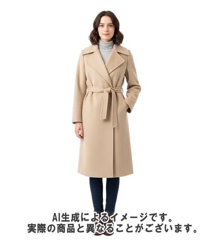 美品 MAX MARA ロングコート 42/201 レディース SIZE 36 (S) マックスマーラ