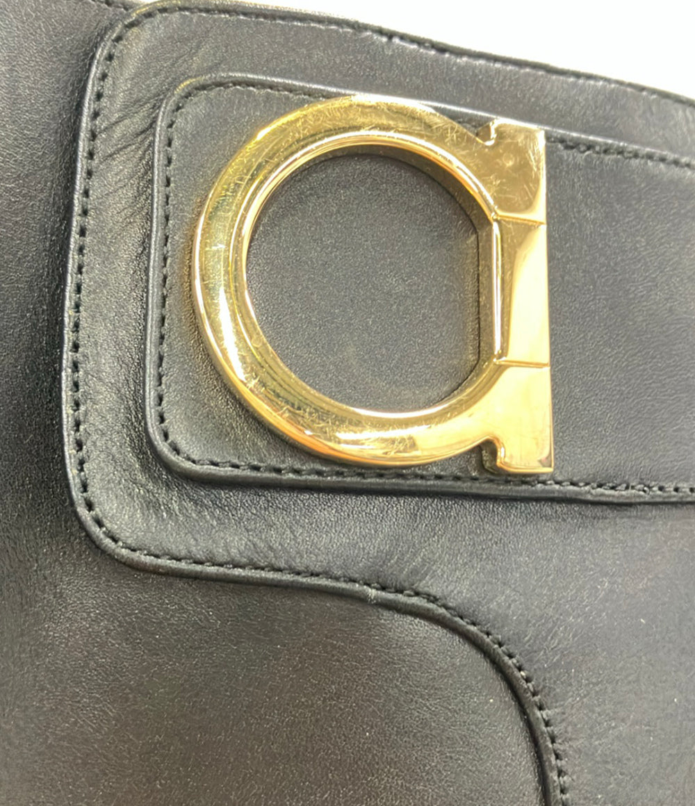 Salvatore Ferragamo ロングブーツ ガンチーニ レディース SIZE 6 1/2 D サルヴァトーレフェラガモ