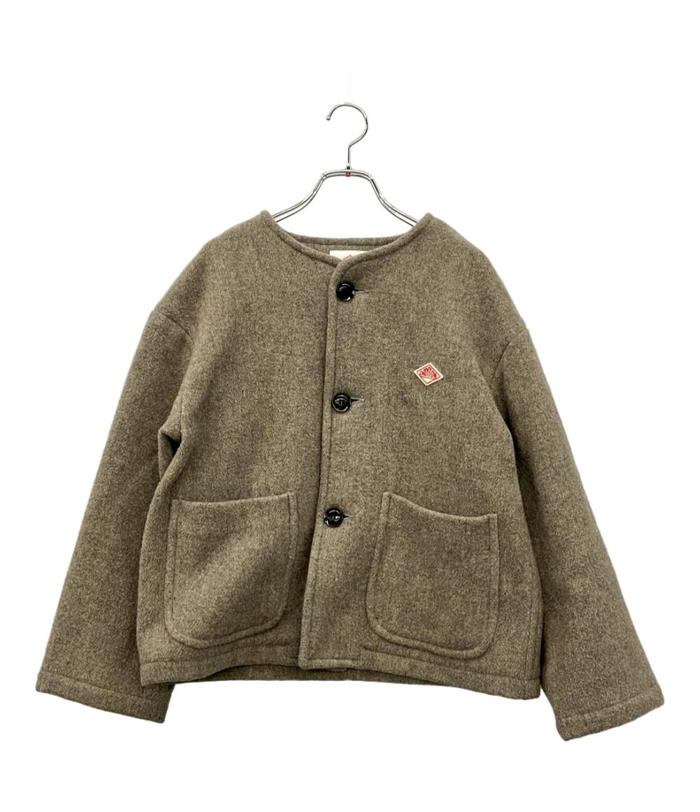 ダントン ノーカラーコート レディース SIZE 34 Danton