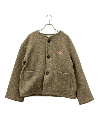 ダントン ノーカラーコート レディース SIZE 34 Danton