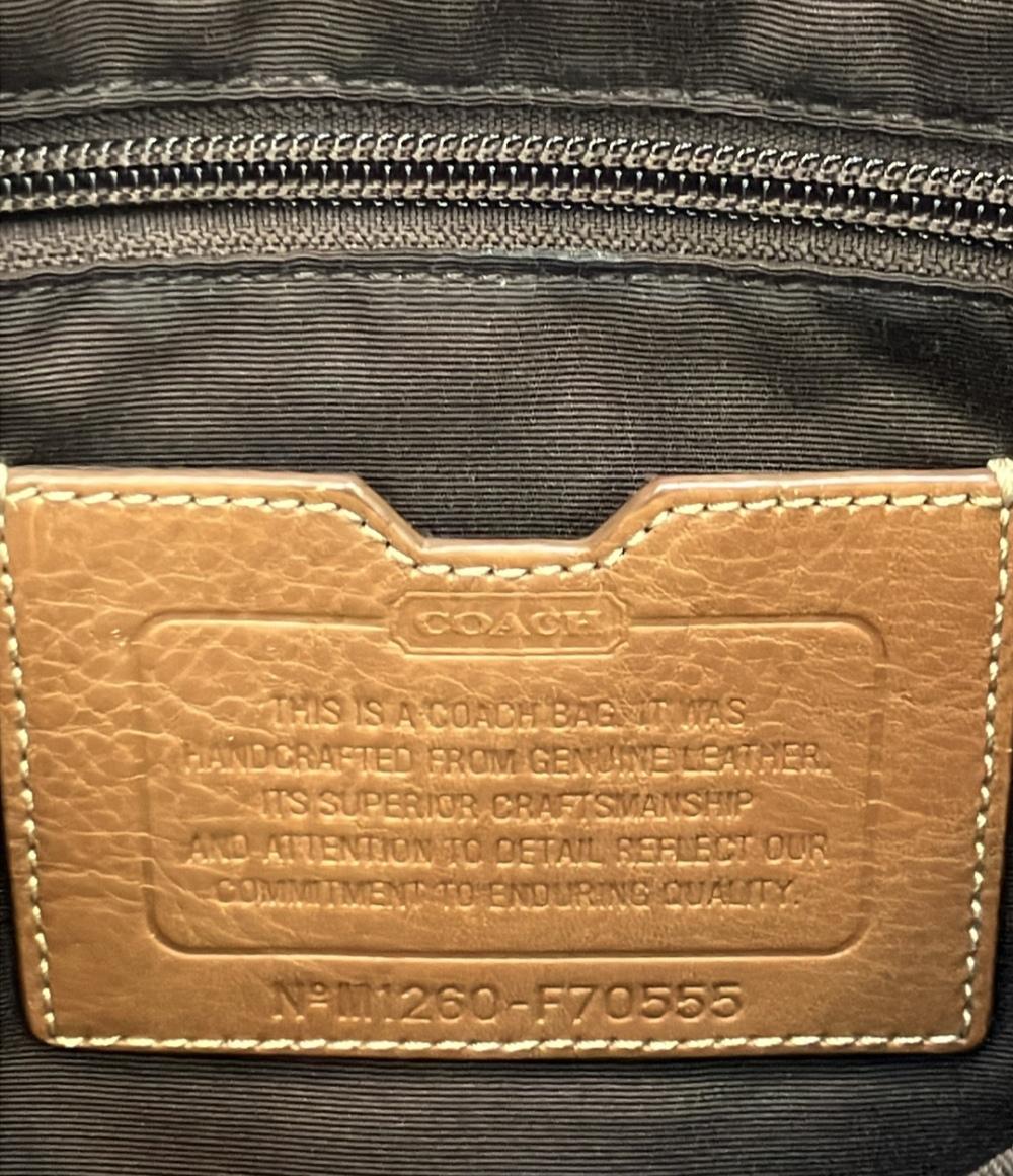 COACH ショルダーバッグ メンズ COACH コーチ ショルダーバッグ メンズ レザー スクエア型