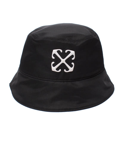 美品 OFF-WHITE バケットハット メンズ SIZE L オフホワイト