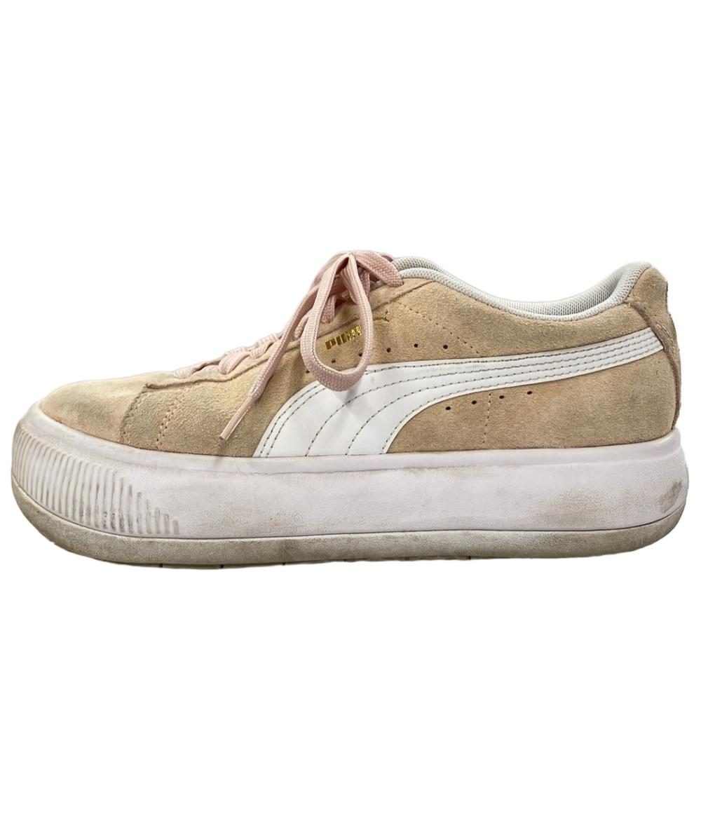 プーマ 厚底ローカットスニーカー SUEDE MAYU Lotus 380686-03 レディース SIZE 23 (M) PUMA