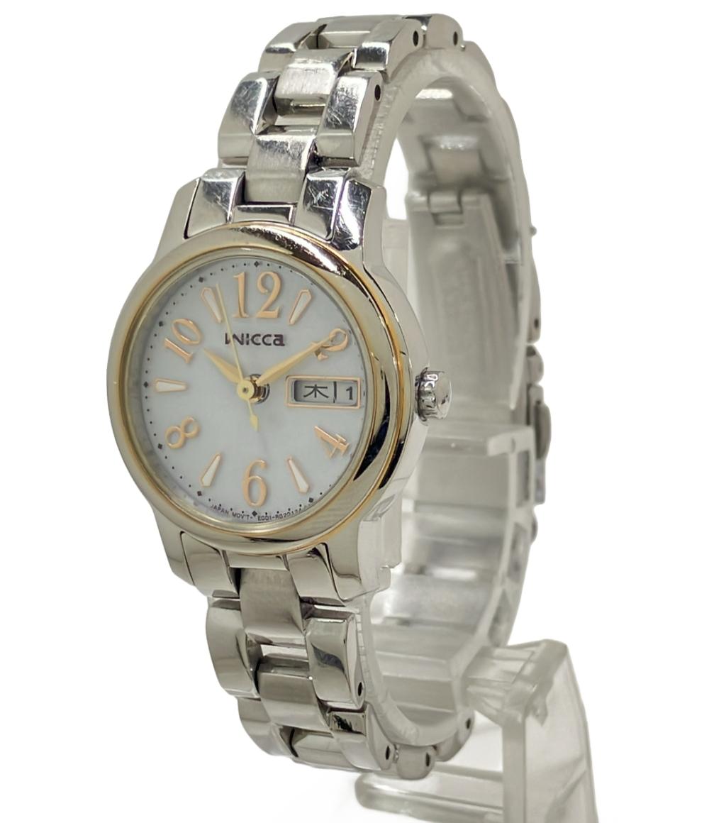 シチズン 腕時計 wicca ウィッカ ソーラー シルバー E001-R006703 レディース CITIZEN