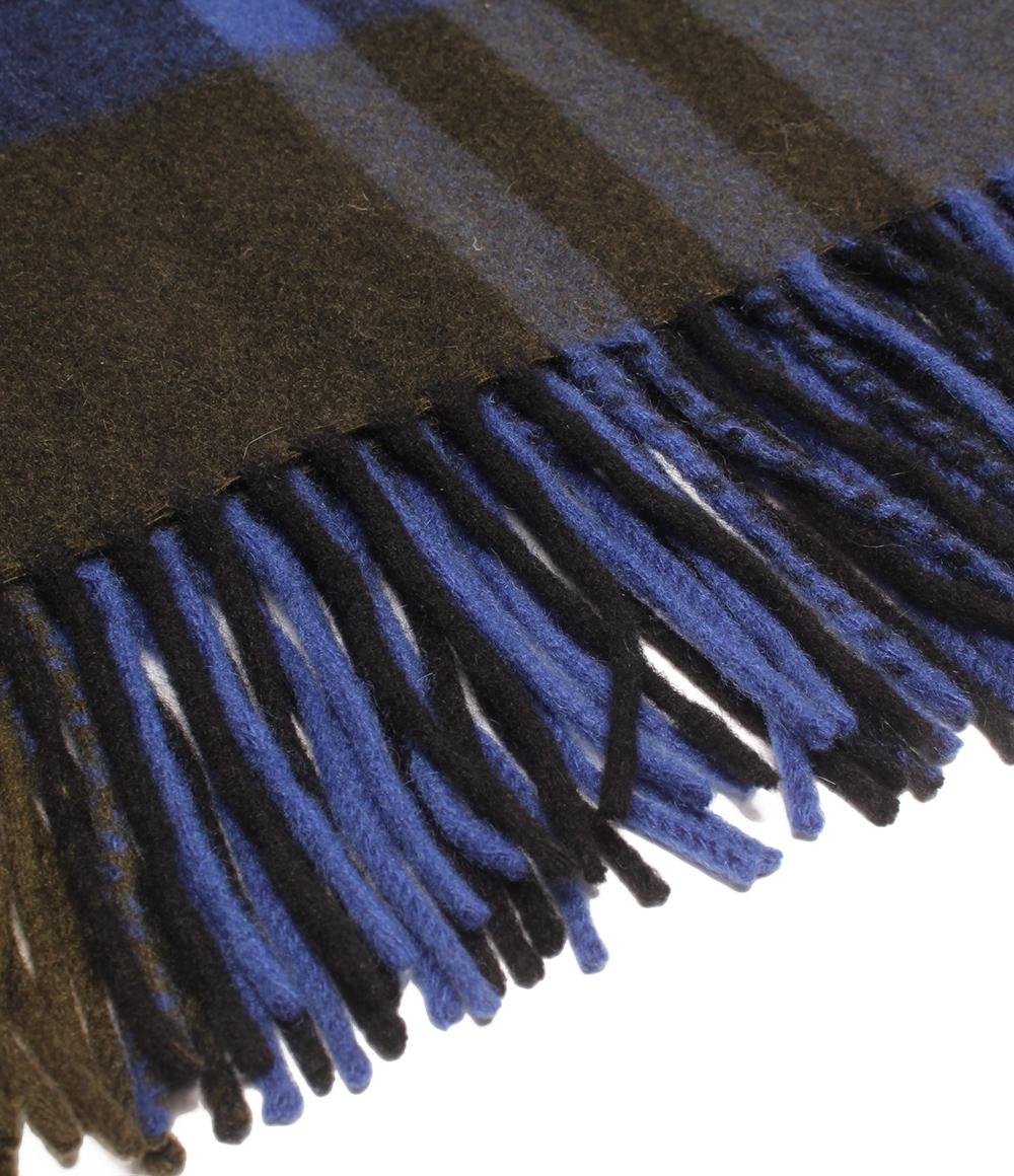 Joshua ELLis マフラー ストール チェック柄 カシミヤ100% レディース ジョシュアエリス