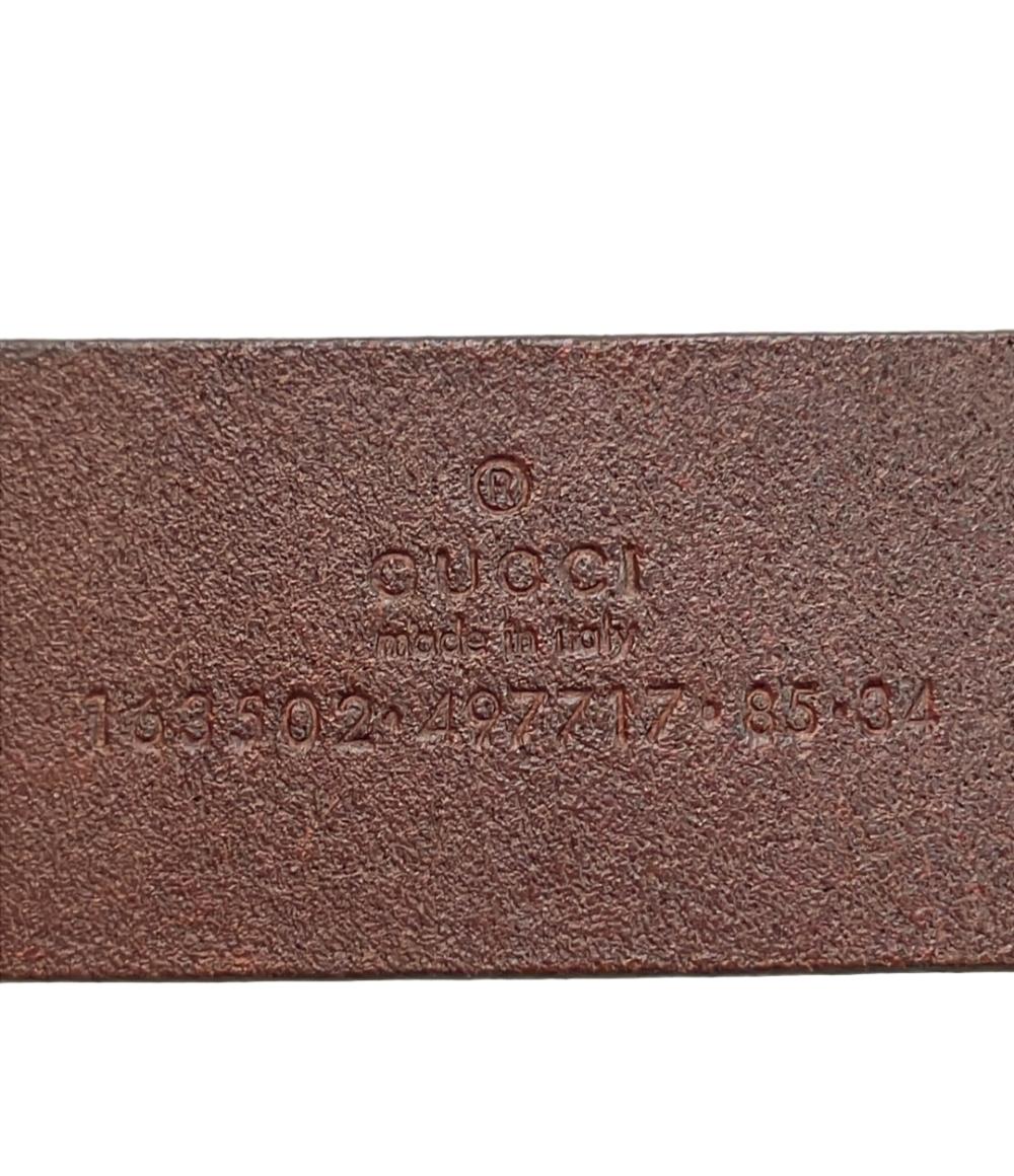 GUCCI ベルト 163502 497717 85 34 メンズ グッチ