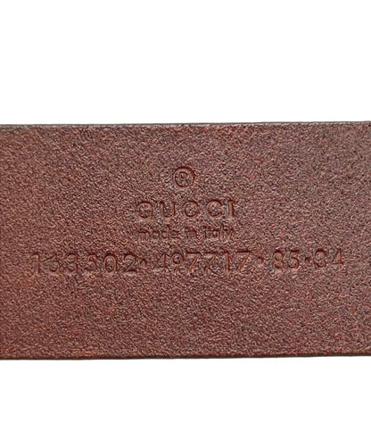 GUCCI ベルト 163502 497717 85 34 メンズ グッチ