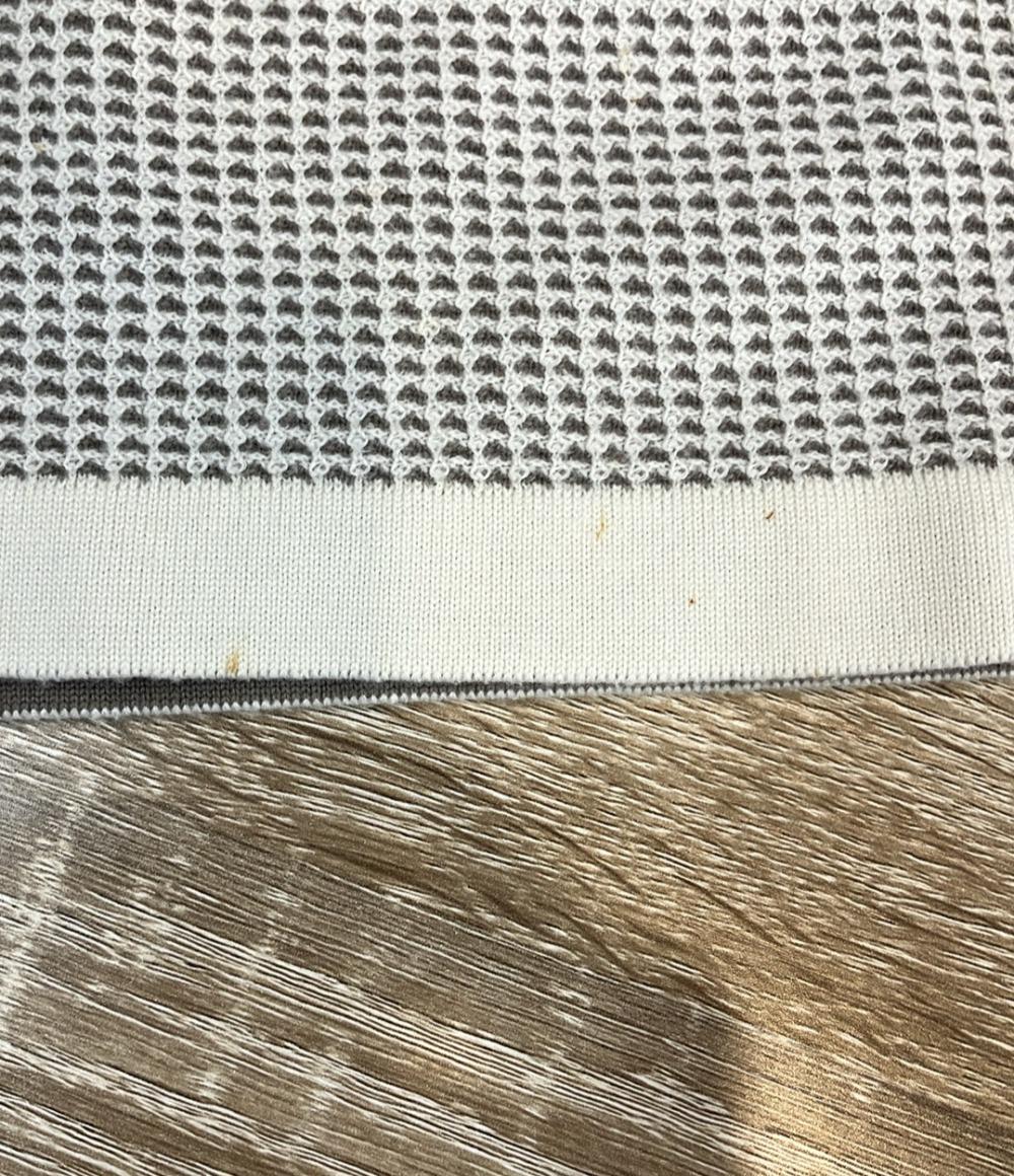 HERMES 長袖ニット スキッパーワッフルニット レディース SIZE XL エルメス