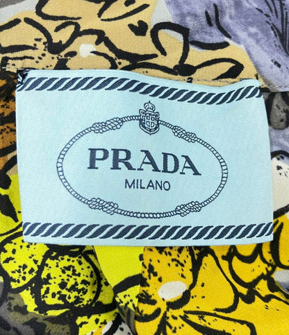 美品 プラダ シルクワンピース レディース SIZE 40 (M) PRADA