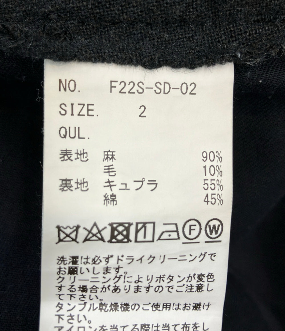FACCIES カットオフリネンパンツ F22S-SD-02 メンズ SIZE 2 (M) ファッチーズ