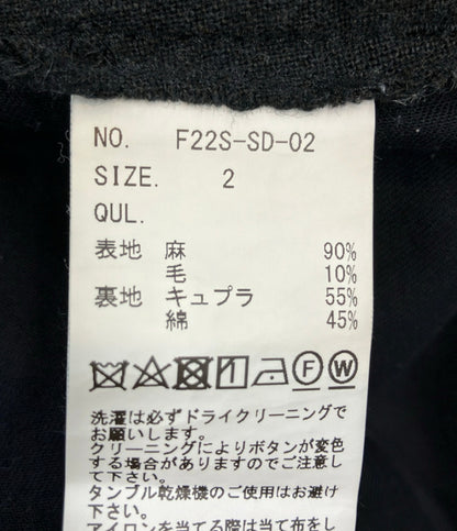 FACCIES カットオフリネンパンツ F22S-SD-02 メンズ SIZE 2 (M) ファッチーズ