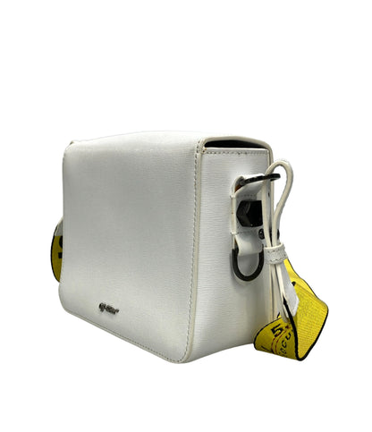 美品 OFF-WHITE ショルダーバッグ 斜め掛け Diag Crossbody Bag OWNA011R19423082 レディース オフホワイト