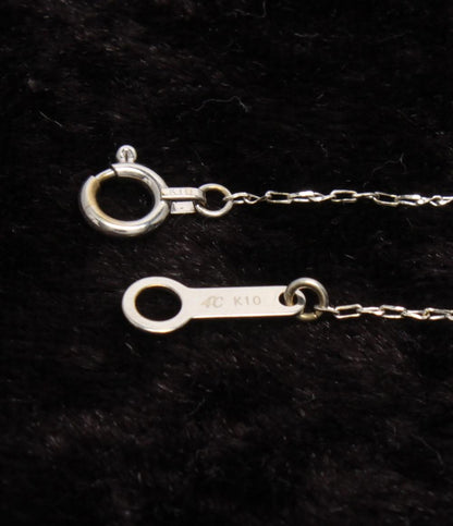 4℃ ネックレス K10 ホワイトトルマリン レディース ヨンドシー