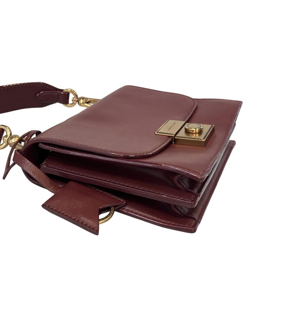 美品 CHARLES＆KEITH ショルダーバッグ 斜め掛け レディース チャールズ＆キース