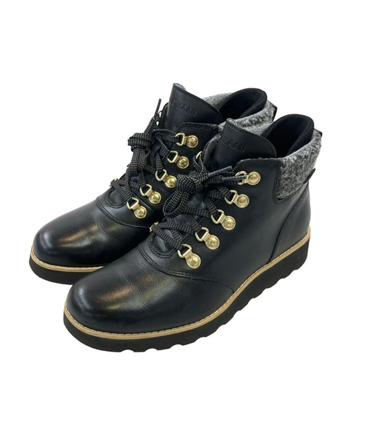 COLE HAAN ショートブーツ ナンタケット ラギッド ウォータープルーフ ハイカー ブーティー レディース SIZE 6 1/2 B (23.5cm) コールハーン
