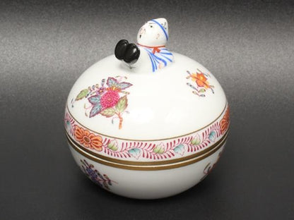 美品 ヘレンド マルボンボン 小物入れ HEREND