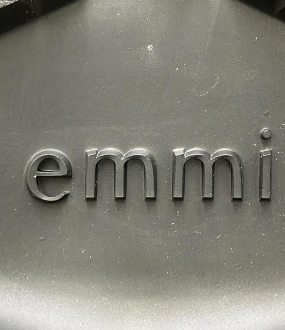 美品 emmi ニットショートブーツ eco ニットブーツ 13WGS254501 レディース SIZE 24.0 エミ