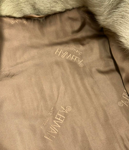 美品 ファーコート レディース