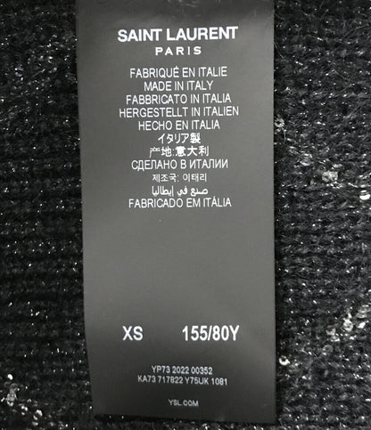 サンローランパリ 美品 長袖ガウンカーディガン      レディース SIZE XS (XS以下) SAINT LAURENT PARIS