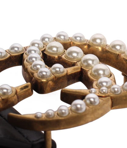 GUCCI ベルト ダブルＧワイドベルト パール 453260 メンズ グッチ