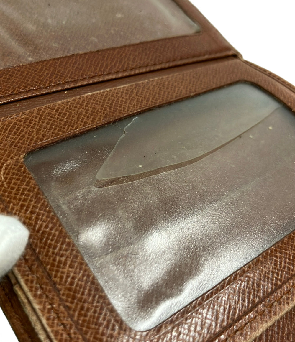 訳あり LOUIS VUITTON パスケース ジャポン サンガプール モノグラム M60530 メンズ レディース ルイ・ヴィトン