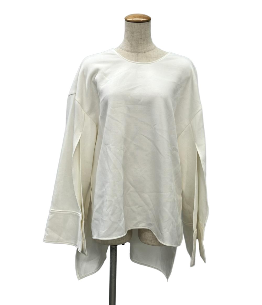 LE PHIL 半袖ブラウス Tシャツ カットソー ソフトダンボールスリットスリーブブラウス 534-4210923 レディース SIZE F (M) ル フィル