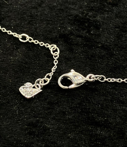 美品 スワロフスキー ネックレス 蝶モチーフ バタフライモチーフ noisette 1192953 レディース SWAROVSKI