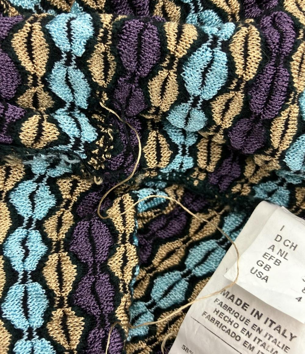 ミッソーニ 長袖ワンピース レディース SIZE 40 (S) Missoni