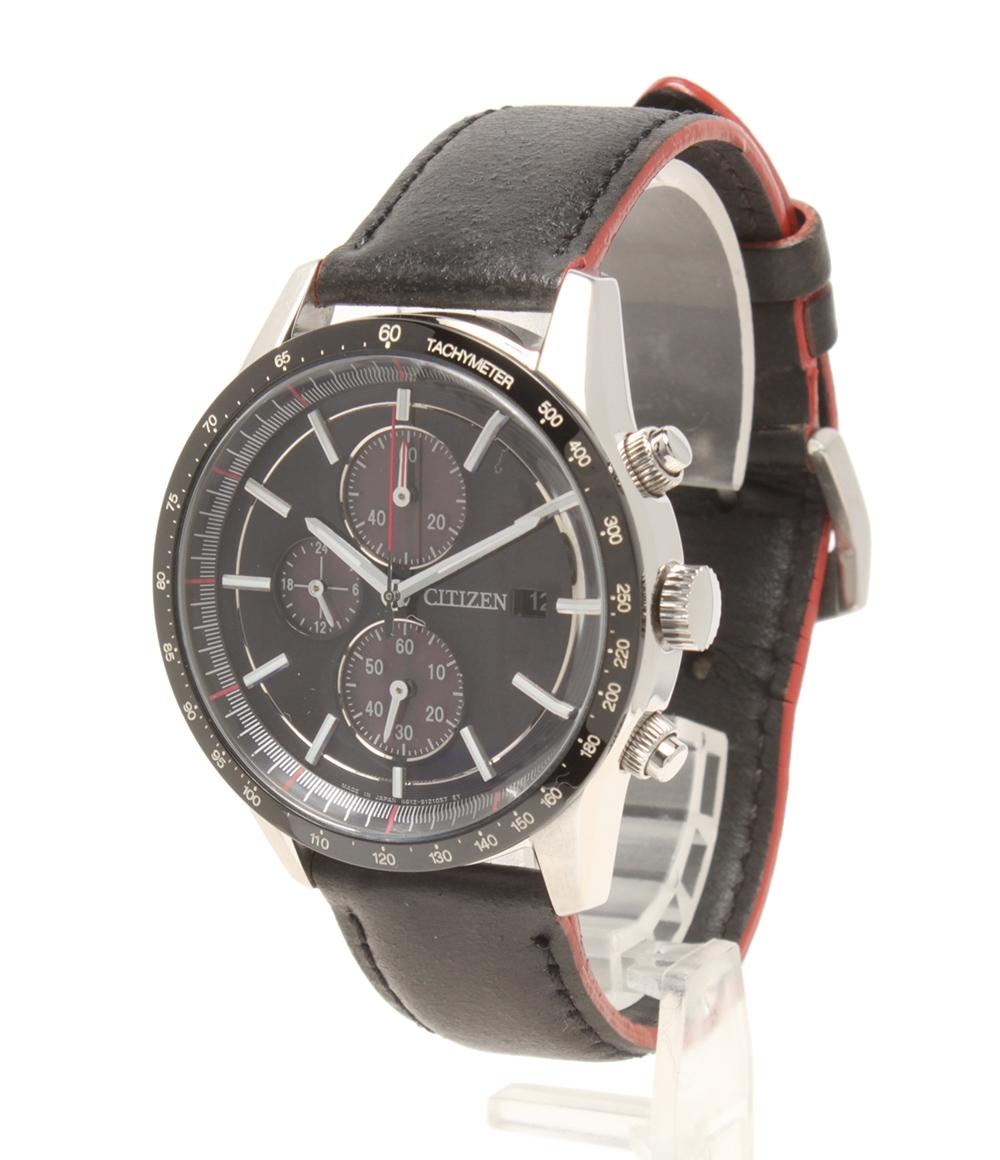 CITIZEN 腕時計 コレクション ソーラー ブラック CA0454-56E メンズ シチズン