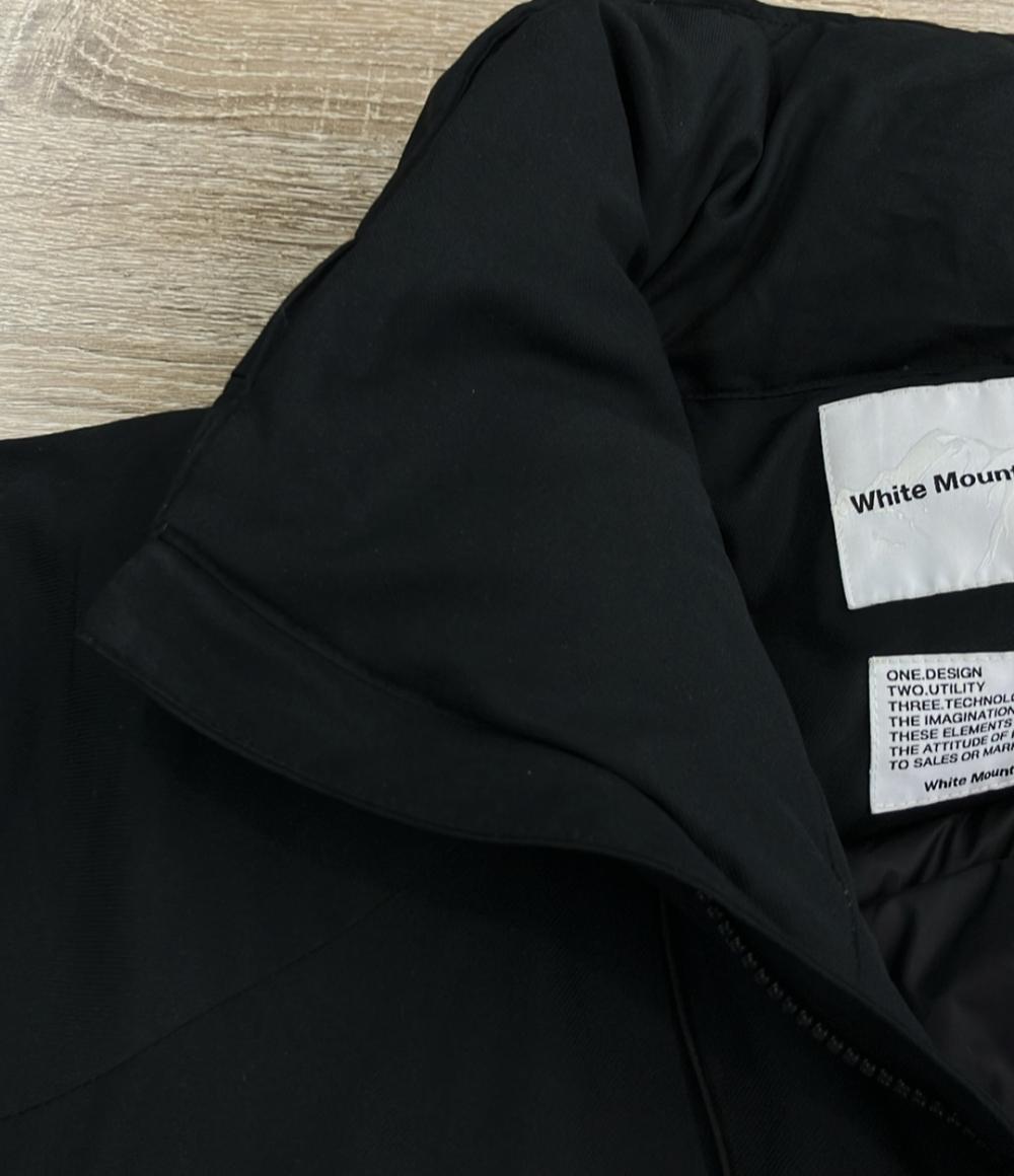 ホワイトマウンテニアリング ダウンジャケット ジップアップ メンズ SIZE 1 (S) WHITE MOUNTAINEERING