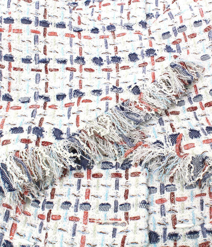 シャネル ノーカラーツイードジャケット P58330V44229 レディース SIZE 36 (S) CHANEL