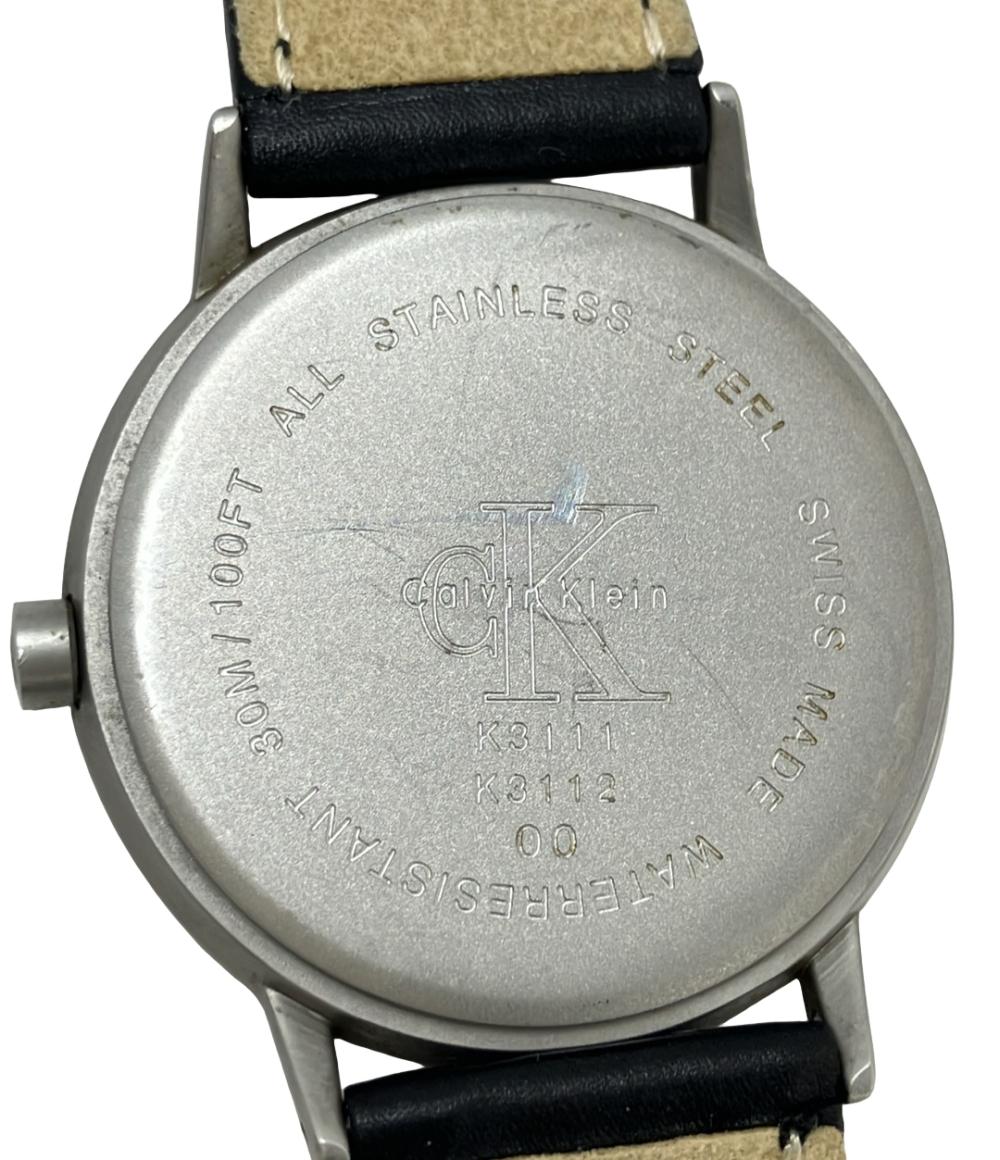 Calvin klein 腕時計 クオーツ K3111 K3112 レディース メンズ カルバンクライン