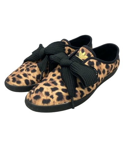 adidas ヒョウ柄スリッポン リレースロー B26899 レディース SIZE 24.5 アディダス