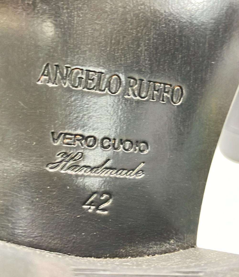 ANGELO RUFFO ショートブーツ サイドジップ メンズ SIZE 42 (27cm) アンジェロ ルッフォ