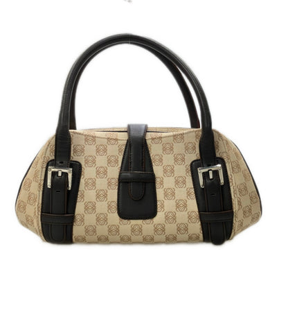 LOEWE ハンドバッグ センダ  アナグラム キャンバス レディース ロエベ