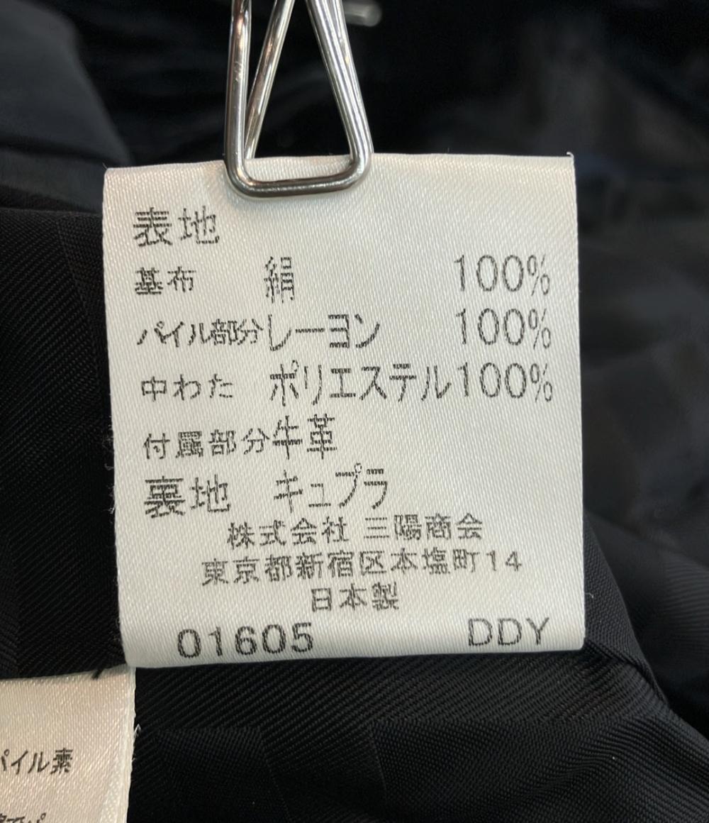 美品 バーバリーロンドン ベロアキルティングコート レディース SIZE 38 (S) BURBERRY LONDON