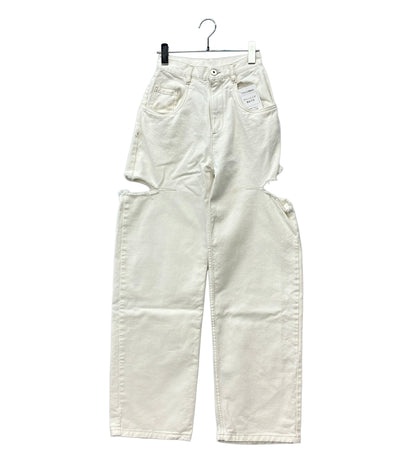Maison Margiela スラッシュディテール デニムパンツ S51LA0106 S47399 レディース SIZE 36 (S) メゾンマルジェラ