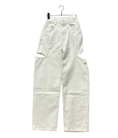 Maison Margiela スラッシュディテール デニムパンツ S51LA0106 S47399 レディース SIZE 36 (S) メゾンマルジェラ