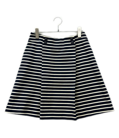 Christian Dior マリンストライプフレアスカート 1C21312A1418 レディース SIZE 44 クリスチャンディオール