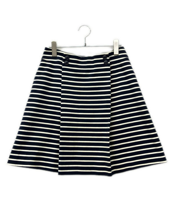 Christian Dior マリンストライプフレアスカート 1C21312A1418 レディース SIZE 44 クリスチャンディオール