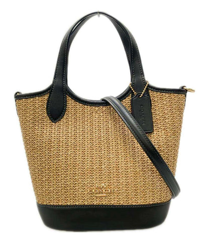 コーチ 2WAY ハンドバッグ ショルダーバッグ 斜め掛け バケットバッグ ハンナ CAL92 レディース COACH