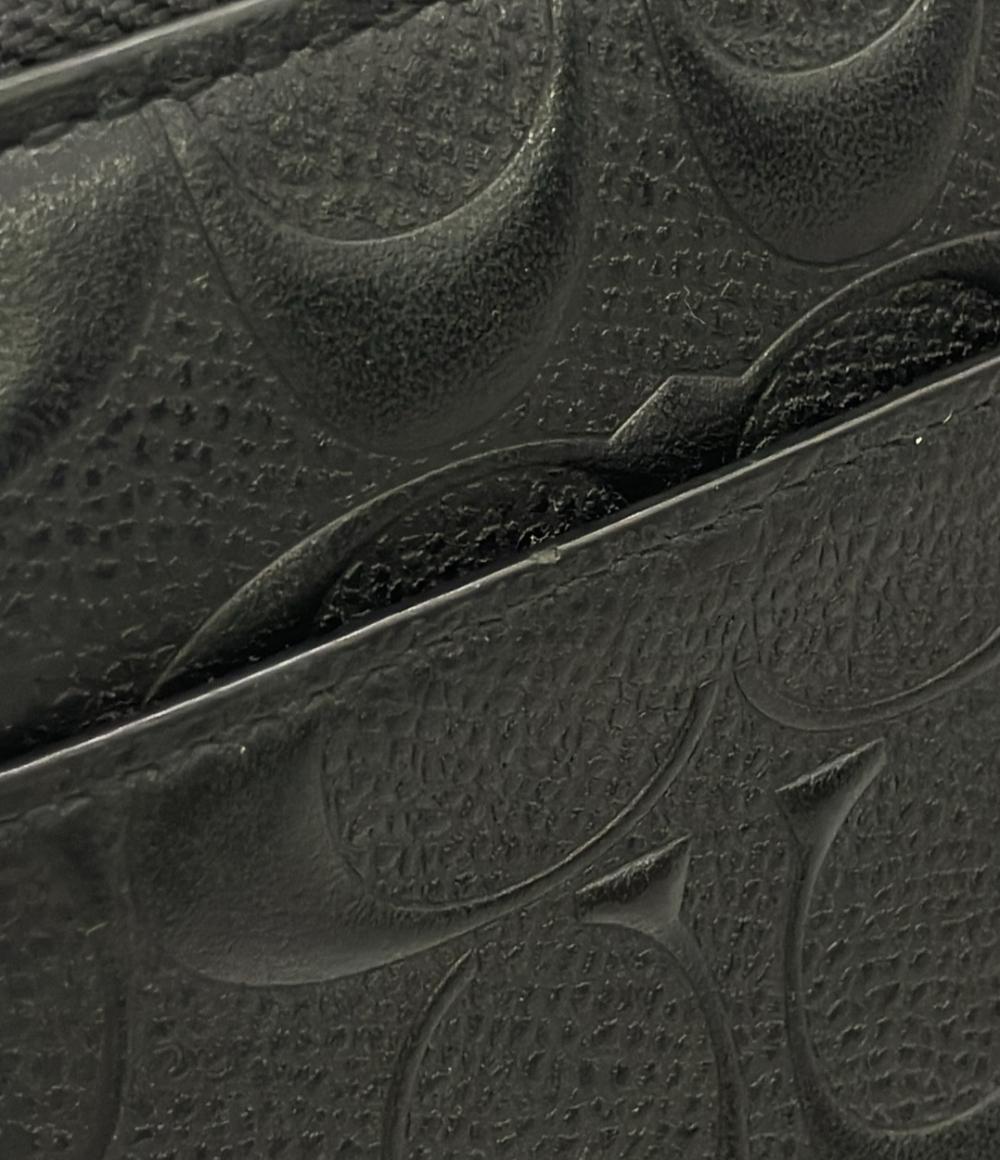 COACH ラウンドファスナー長財布 シグネチャー F58113 メンズ コーチ